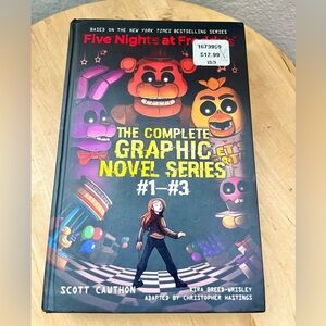 Five Nights at Freddy's Complete Graphic Novel Series Vol 1-3 Hardcover